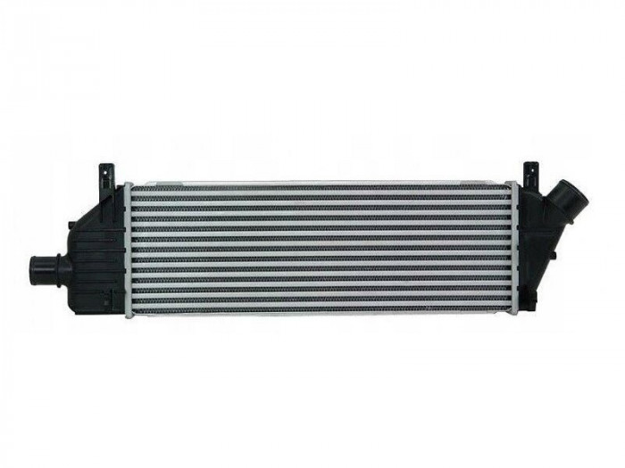 Intercooler Nissan Micra, 09.2003-05.2005, motor 1.5 dci 60kw, diesel, cutie manuala, cu/fara AC, aluminiu brazat/plastic, 523x179x30 mm, Valeo,