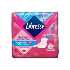 Absorbante Libresse Ultra Natural Fresh, 10 Buc, Absorbante Intime, Absorbante Igienice, Absorbant Libresse, Absorbant Igienic, Absorbant Extern, Tamp