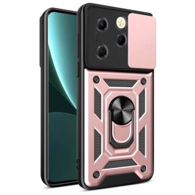 Husa pentru Infinix Hot 40 / 40 Pro / Tecno Spark 20 Pro - Techsuit CamShield Series - Rose Gold foto