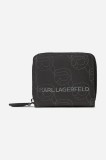 Karl Lagerfeld portofel femei, culoarea negru, A2W32018