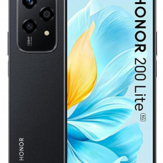 Telefon Mobil Honor 200 Lite, Procesor Mediatek Dimensity 6080 Octa-Core, AMOLED Touchscreen 6.7inch, 8GB RAM, 256GB Flash, Camera Tripla 108+5+2MP, W