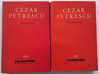 Cezar Petrescu - Intunecare (2 volume) foto