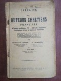 Extraits de auteurs chretiens francais- C. Lazaresco, F. Scriban