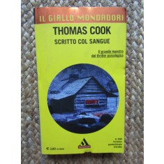 Scritto col sangue - Thomas Cook