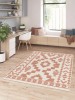 Covor Belgian, Makati 23514, Alb/Roz, Diverse Dimensiuni - 123x170