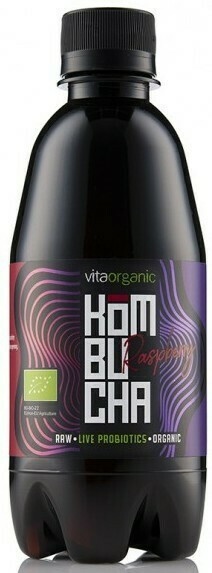 Kombucha cu zmeura bio 330 ml Vita Organic