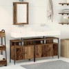 VidaXL Unități de vanitate pentru baie 3 pcs Maro 80 x 30 x 60 cm 3332550