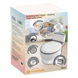 Olita educativa cu sunet de WC, 27x27x32cm, Alba, CMCLASS