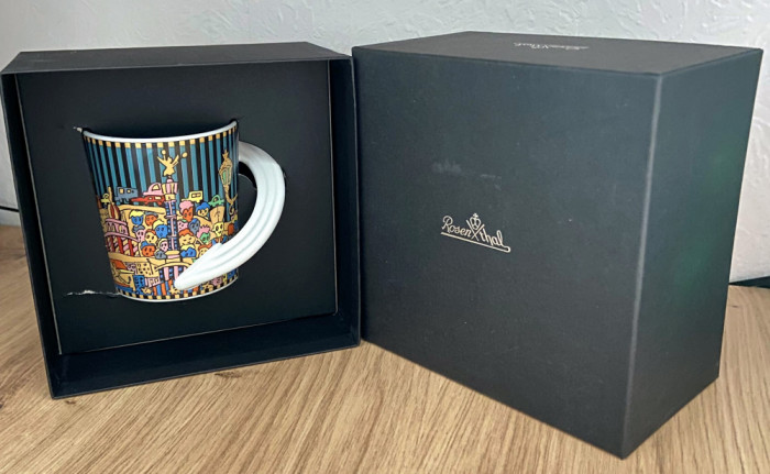 Ceasca - Cafea - Rosenthal - City cup - nr.4 - Berlin - cutie originală