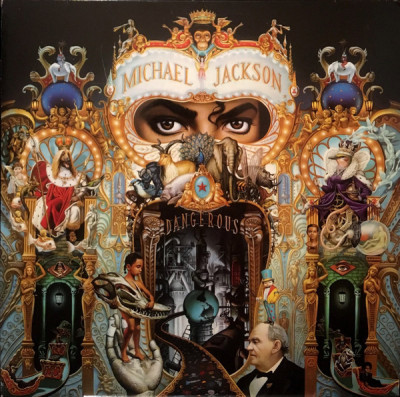 Michael Jackson - Dangerous (1991 - Europe - 2 LP / VG) foto