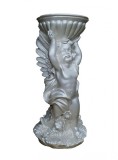 Cumpara ieftin Statueta Decorativa Inger Alb 52 cm Ipsos Vintage - Cadou Deosebit