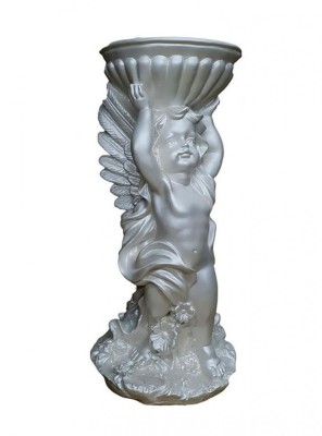 Statueta decorativa, Inger, Alb, 52 cm, DV109-1P foto