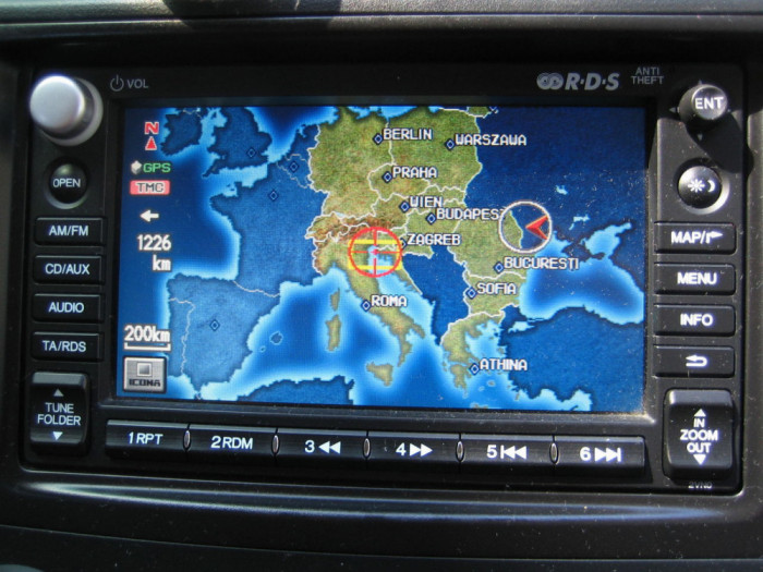 Honda DVD HARTI navigatie Honda Accord HONDA CR-V Civic harti Europa ROMANIA