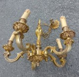 Candelabru din bronz masiv