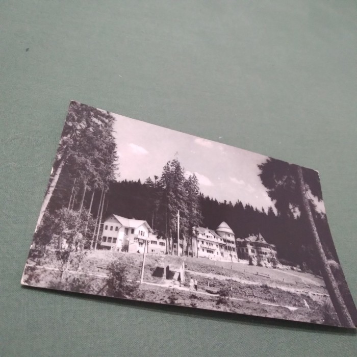 CARTE POSTALA -BORSEC -VILE IN STATIUNE CIRCULATA
