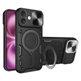 Husa iPhone 16 Plus Asteroid GSM CamGuard Pro, negru