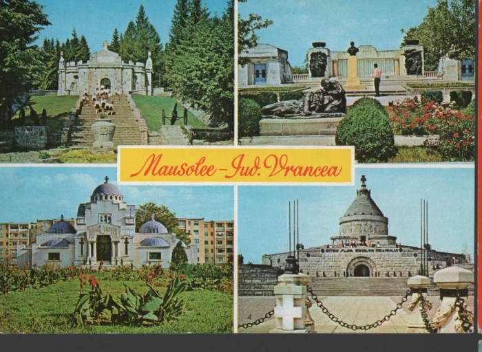 CPI B 11514 CARTE POSTALA - MAUSOLEE - JUD. VRANCEA