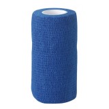 Bandaj elastic autoadeziv pentru copite și ongloane Kerbl Vetlastic albastru 10 cm x 450 cm, Profesional