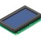 Display LCD Grafic 128x64 Albastru STN 75x52.7x8.9mm
