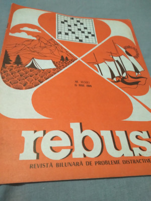 REVISTA REBUS NR.12/15 IUNIE 1980 foto