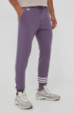 Cumpara ieftin Adidas Originals pantaloni de trening culoarea violet, cu imprimeu