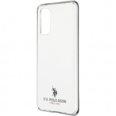 Husa Originala U.S. Polo Small Horse Samsung Galaxy S20 Plus Alb - USHCS67TPUWH foto