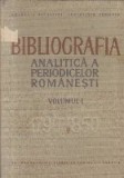 Bibliografia Analitica a Periodicelor Romanesti. Volumul I(1790-1850) - Partea a III-a