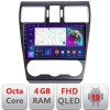 Navigatie Subaru Forester XV dedicata Android QLED octa core 4+64 4G DSP FHD carplay android auto radio gps internet Android kit-062-2019+EDT-E309v3 C