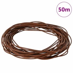 vidaXL Cord din Piele Maro deschis &Oslash;2,5 mm x 5 m Piele 42022000