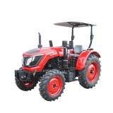 Tractor 60CP 4x4, rosu cu semicabina Konig 604