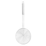 Paleta strecuratoare, inox, 16 cm - Zokura, cu maner, paste