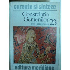 CONSTELATIA GEMENILOR- DAN GRIGORESCU-BUC. 1979