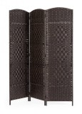 Cumpara ieftin Paravan bambus hartie neagra Shana 150x6x180 cm