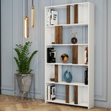 Cumpara ieftin Biblioteca Lima - Alb, Walnut