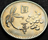 Moneda exotica 1 NEW DOLLAR - TAIWAN, anul 1975 * cod 80 D