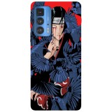 Husa compatibila cu Motorola Edge 20 Lite model Hi I&amp;#039;m itachi, Silicon, TPU, Viceversa, Transparent, Carcasa