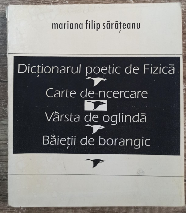 Dictionarul poetic de fizica - Mariana Filip Sarateanu// dedicatie si semnatura
