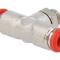 Racord Push-In T Ramificație 1/8&quot; 20bar