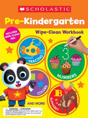 Scholastic Pre-K Wipe-Clean Workbook foto