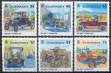 Guernsey 2008 - Mașini de epoca, serie neuzata