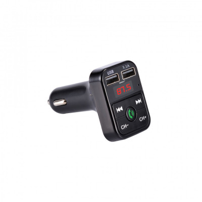 Modulator FM MRG MCARB2, Bluetooth, Handsfree, Negru C810 foto