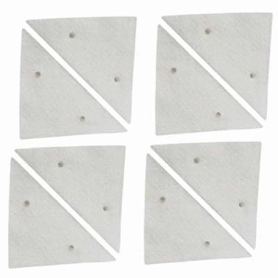 Set de 8 Rezerve pentru Stergatoare Magnetice in Forma de Triunghi, Marime Universala, Compatibile cu Majoritatea Sistemelor de Curatare Magnetice, Us foto