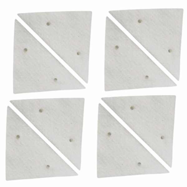 Set de 8 Rezerve pentru Stergatoare Magnetice in Forma de Triunghi, Marime Universala, Compatibile cu Majoritatea Sistemelor de Curatare Magnetice, Us