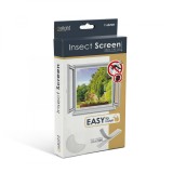 Cumpara ieftin Plasa Tantari Ferestre 130x150 cm, Poliester, Fixare Scai, Montaj Rapid, Lavabila, Protectie Insecte, Anti Tantari, Alb