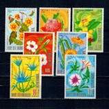 Guinea Ecuatoriala 1976 - Flori din Oceania si Australia, serie dantelata neuzata