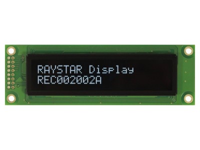 Afișaj OLED alfanumeric 20x2 alb foto
