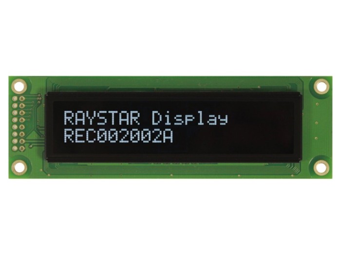 Afișaj OLED alfanumeric 20x2 alb