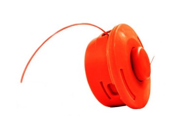 Tambur trimmer motocoasa cu fir 2,4m rosu sau verde pentru taiat iarba filet M10 pas 1,25mm GF-0505 foto