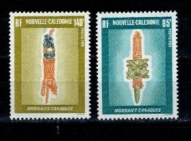 New Caledonia 1990 - Monede Kanaken, serie neuzata foto