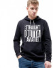 Hanorac Barbati Negru - Straight Outta Aviatiei - XL, THEICONIC